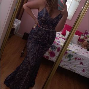 Beautiful mermaid fit Prom Dress